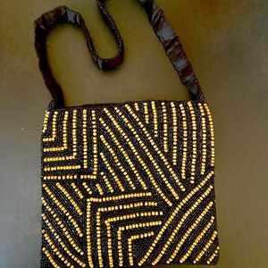 Vintage K.C. Malhan beaded purse